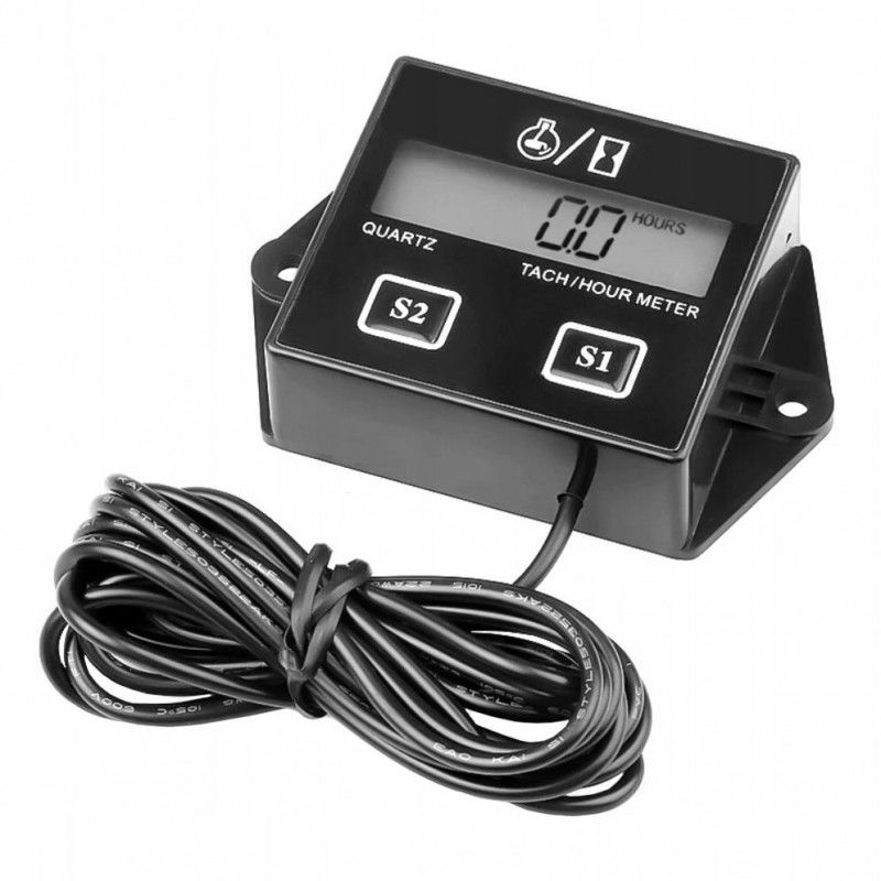 Hour meter for 2 and 4stroke engines
