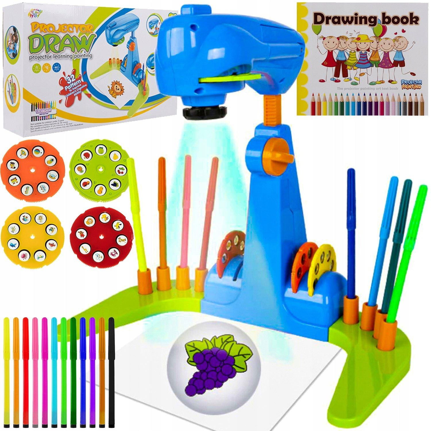 Projector to draw - drawing blocks and pens included | Netsilla