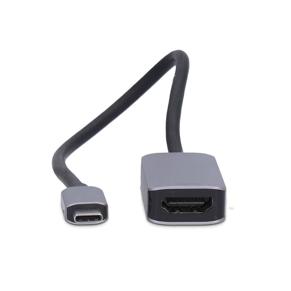 Adaptateur USB-C | USB 3.2 Génération 1 | USB-C mâle | Sortie HDMI | 8K à 60 Hz | 0,20 m | Rond | Nickelé | PVC | Noir | Boît
