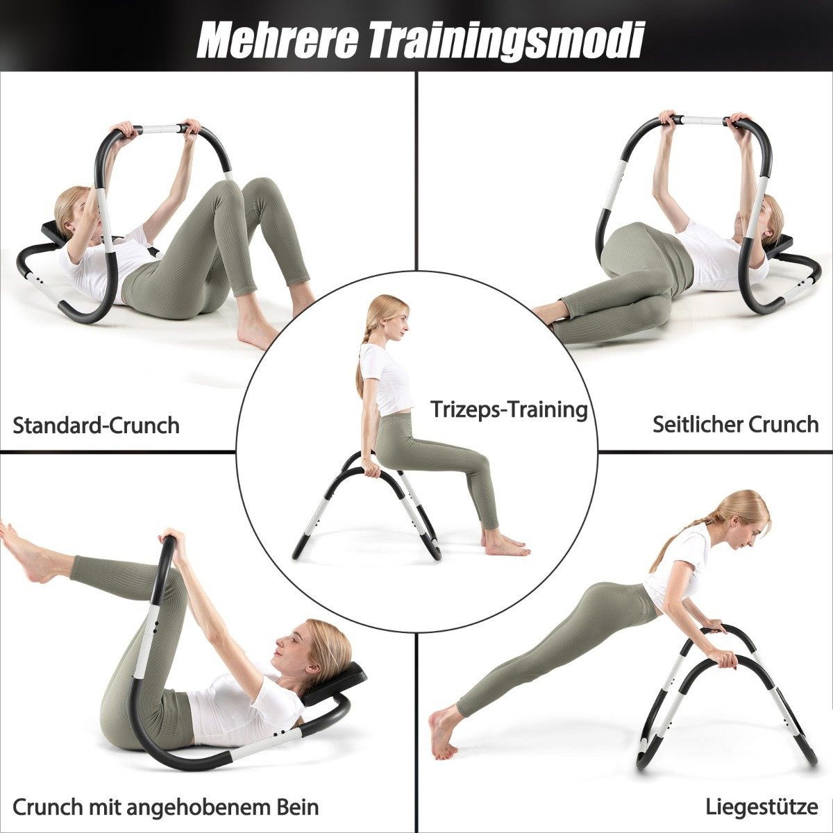 Allenatore Di Inversione MAXXMEE | Per Schiena, Addominali E Gambe | Pieghevole, Portata 120 Kg - Foto 9