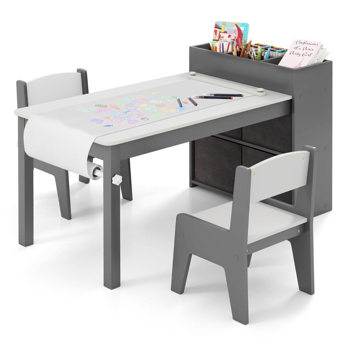 Art table and chair set for Drawing table with chairs,