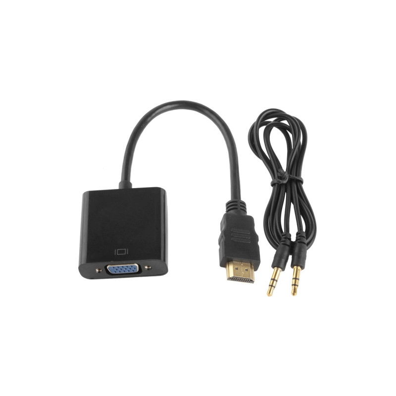 HDMI to VGA Adapter with Audio Input