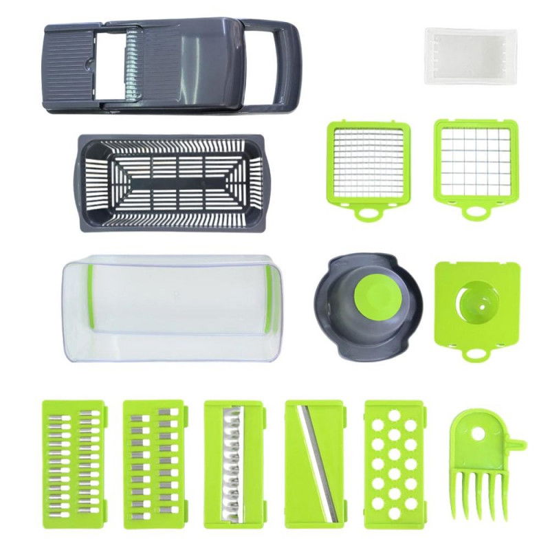 Vegetable Chopper 7 Different Blades Netsilla