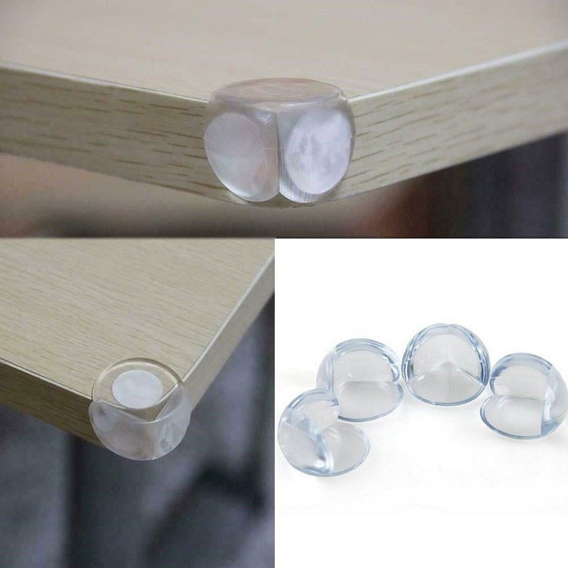 Lot De 12 Protège-coins Transparents Taille M - Marque AGT - Neufs Sous Emballage Pour Protéger Vos Meubles