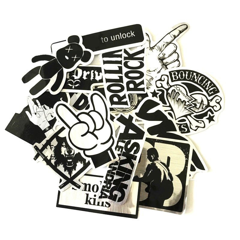 15x Stickers, Metal 3 Netsilla